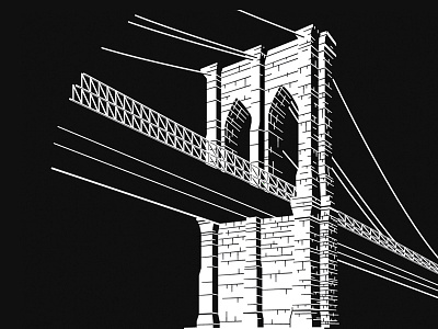 Brooklyn Bridge adc brooklyn brooklyn bridge illustration paper expo vector