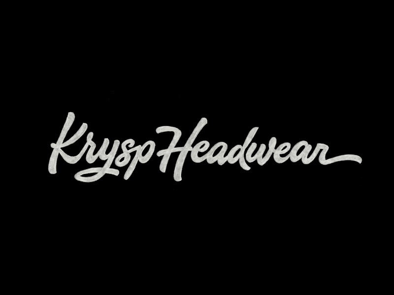 Krysp Headwear Logotype by Scott Biersack on Dribbble