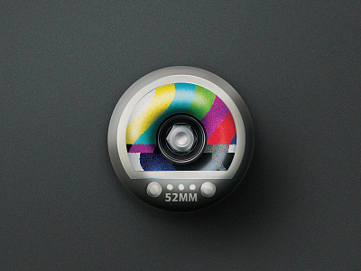 Inch x Inch – Television (2) button design illustration inch x inch skateboard skateboard wheel skating tv type vector wheel