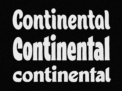 Continental Sketches continental design handlettering lettering type typography