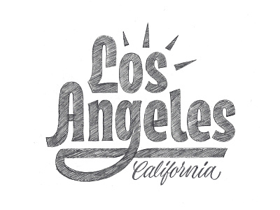 Los Angeles in Typography