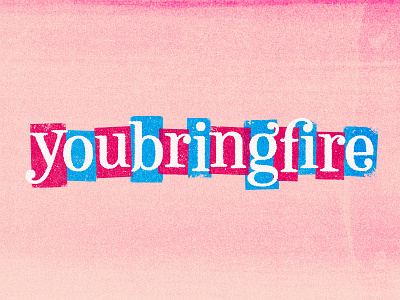 youbringfire_05 design identity illustration lettering logotype type typography wordmark