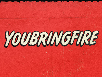 youbringfire_07 design identity illustration lettering logotype type typography wordmark