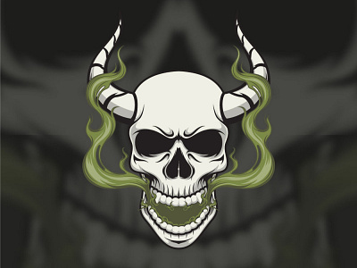 Skull Master adobe art character design graphic design identity illustration illustrator logo vector