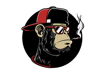 Funky Monkey brand character design funky graphic design illustration logo mascot mascot character mascot design mascot logo monkey monkey logo vector