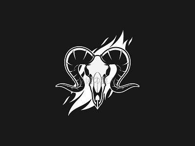 Goat Skull character design illustration illustrator logo mascot mascot character mascot design mascot logo vector