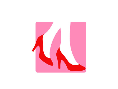 Ladies Shoes branding character design graphic design illustration illustrator logo vector