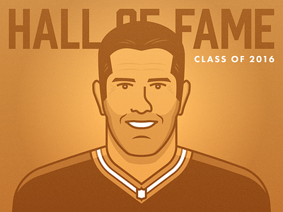 Congrats, Brett Favre! brett favre fanart football icon illo illustration nfl packers portrait sports vector wisconsin