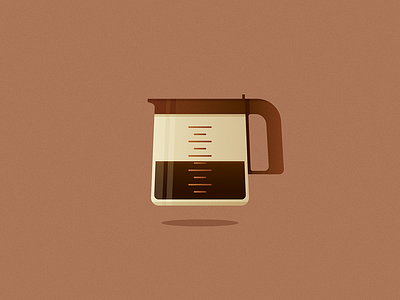 Drip coffee coffee pot drip gradient icon icons illo illustration vector