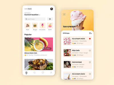 Food Service - Mobile App