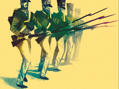 Fix Bayonets art design illustration poster