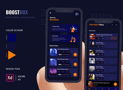 MUSIC APP design graphic design mobile app design music music app music player party songs ui ui ux ui ux design uidesign userinterface