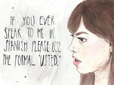 April Ludgate watercolor