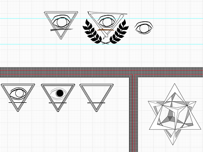 Earth Alchemy Tattoo logo process alchemy eye impossible triangle sacred geometry tattoo