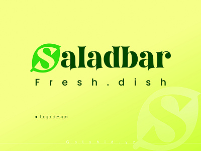 Salad bar - Logo design branding design graphic design logo vector