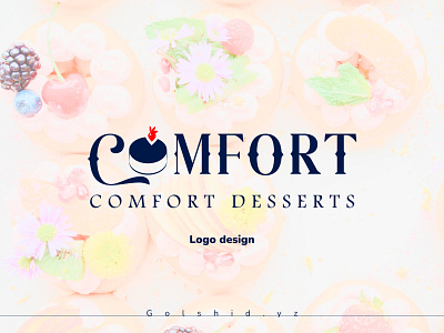 Comfort desserts - Logo design