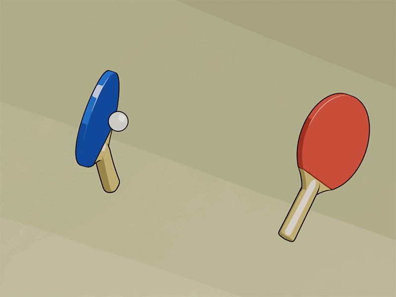 Ping Pong 3d animation blender motion graphics pingpong