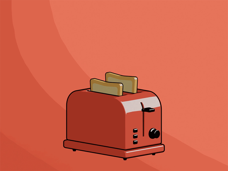 Toaster by ilikadelian on Dribbble