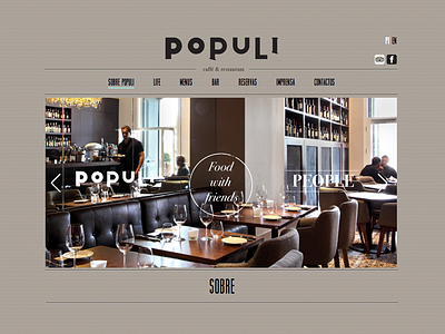 Populi Caffé & Restaurant css html javascript jquery webdevelopment