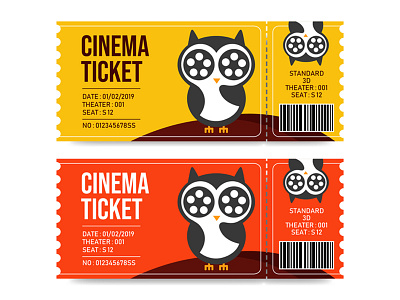 Cinema Tickets Template cinema movie template tickets