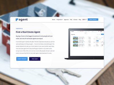 Landing page concept for a real estate dashboard design flat front end design landing design landing page concept ui web website