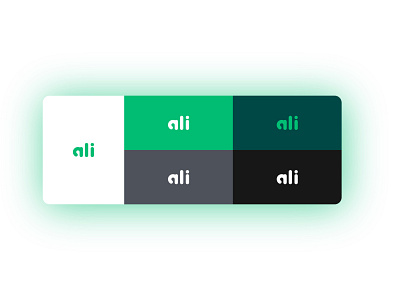 Ali Ltd - Branding Identity branding design flat icon illustration logo minimal ui ux vector
