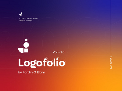 Logofolio Vol -01 branding design flat icon illustration logo logofolio logotypes marks minimal sign vector
