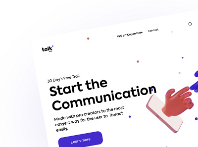 talk' - Messaging App Website