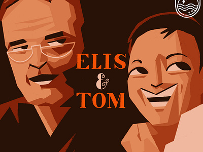Elis & Tom artwork brasil brazil cover elis regina illustration illustrator ipad mpb music procreate tom jobim