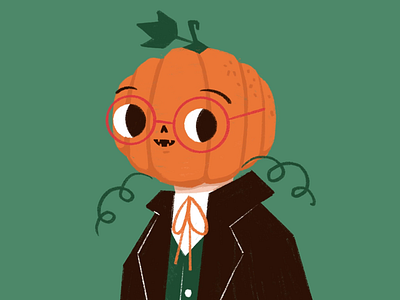 Spooky season has arrived! 🎃 avatar costume halloween illustration jack motion graphics portrait pumpkin pumpkin head spooky