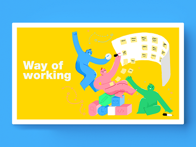 Way of Working designit illustration stockholm