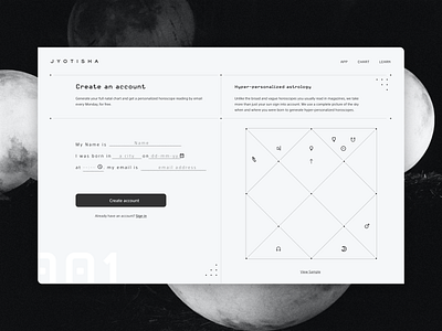 Daily UI 001/100 - Astrology Sign in app astrology branding design graphic design illustration typography ui ux vector