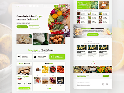 Panganexpress Web Design - Marketplace for Rural Farmers