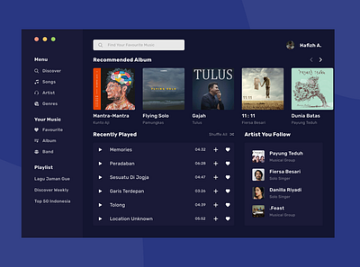 Daily UI #009 - Music Player 2019 branding clean design figma minimal ui userinterface ux web