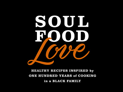 Soul Food Love Lettering book brushpen cover lettering script typography