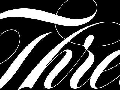 Script vector sketch drawing lettering script swash type typography