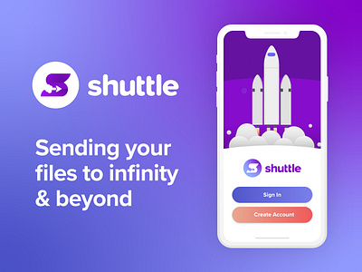 Daily UI 001 - Shuttle App Sign Up adobe xd daily ui dailyui dailyui 001 dailyui001 design minimal signup simple space spaceship ui design undraw xd