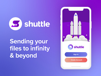 Daily UI 001 - Shuttle App Sign Up