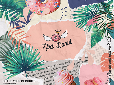 Niki Donut Shop Poster Design