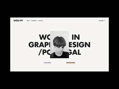 Women in Graphic Design / Portugal designers graphic design portugal website women