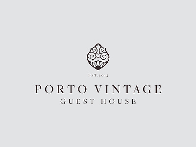 Porto Vintage Guesthouse Lg design guesthouse logotype webdesign