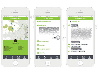 Set 04 MP-route app iphone mijlpaalroute mockup