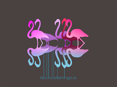 Fabulous Flamingo flamingo logo shirt