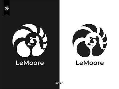 LeMoore logo branding logo vector