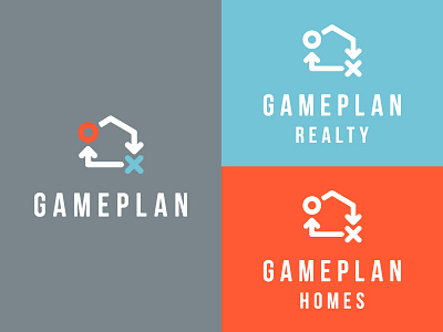 Gameplan Logo - Revised branding homes logo real estate realty