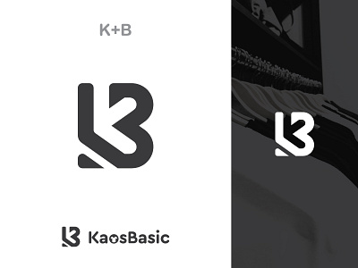 Tshirt store logo design with KB initial concept b logo brand identity branding design k k logo kb letter logo logo design monogram logo