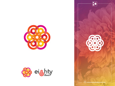 Flower logo design