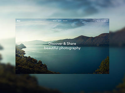 Flickr Redesign