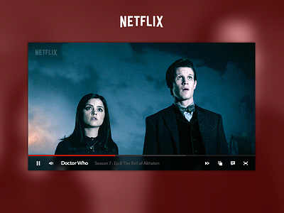 Redesign Netflix Player