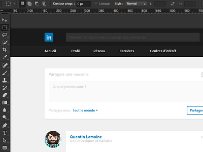 Linkedin Redesign